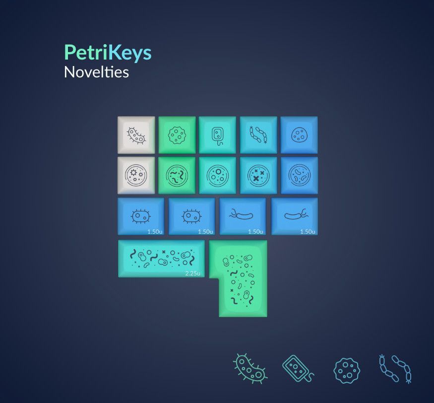 DSA PetriKeys Novelties Kit