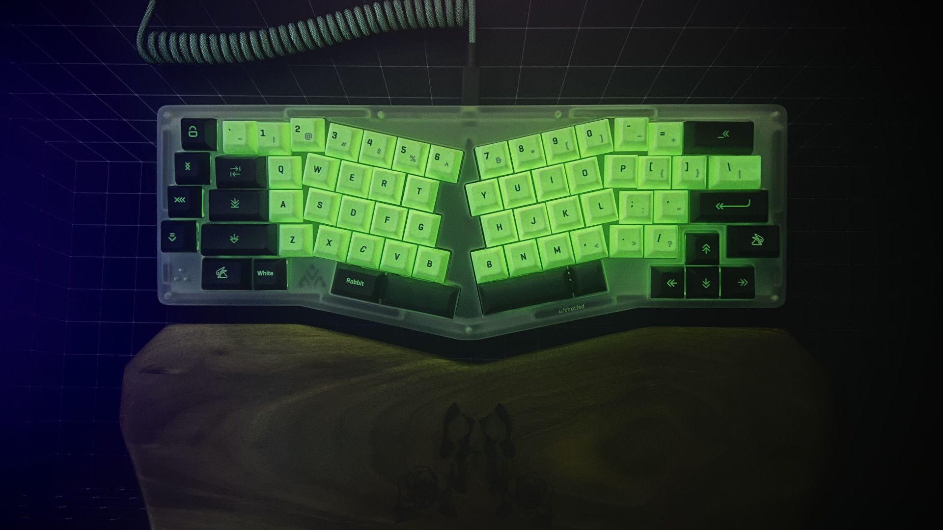 It's All About the Glow! (Full glow-in-the-dark build, details in comments)