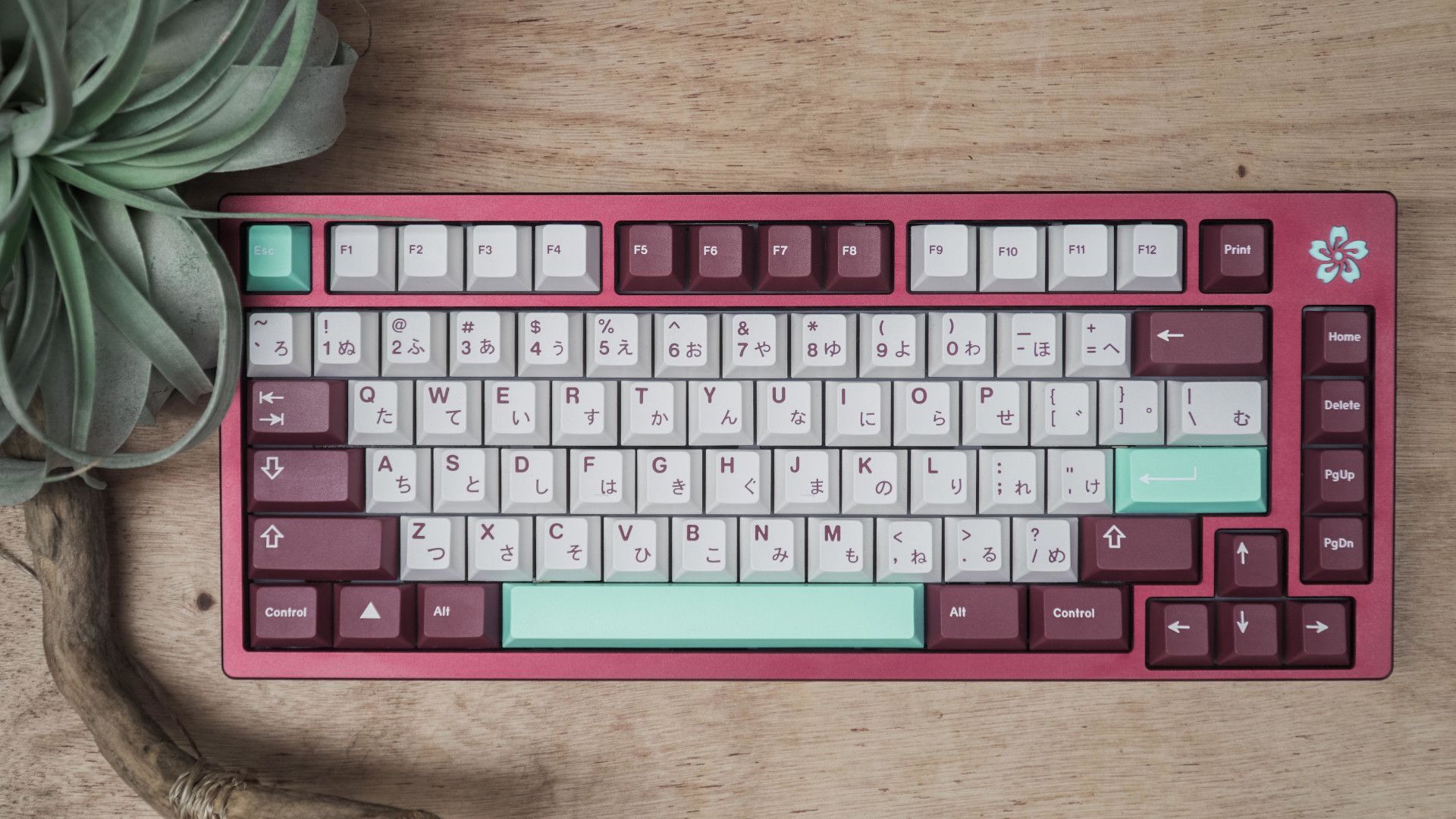 Fuji 75 Burgundy X GMK Yuru