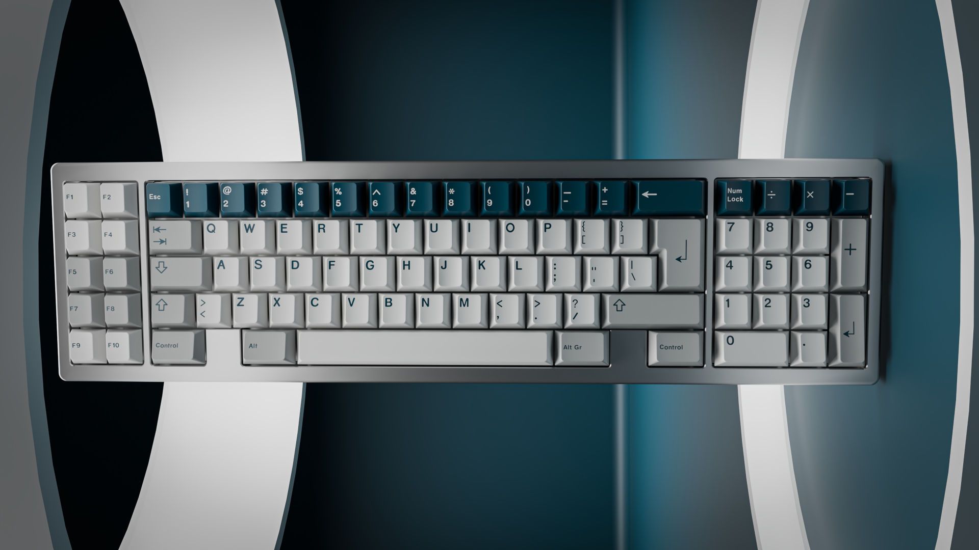 GMK CYL Prussian Alert - Render