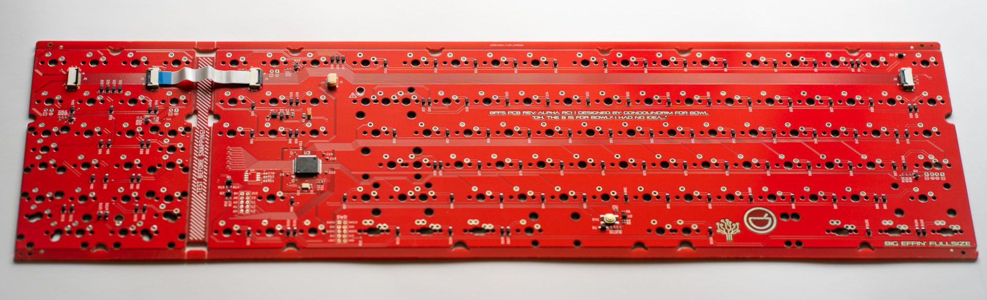 Pangea by Bowl Keyboards - PCB