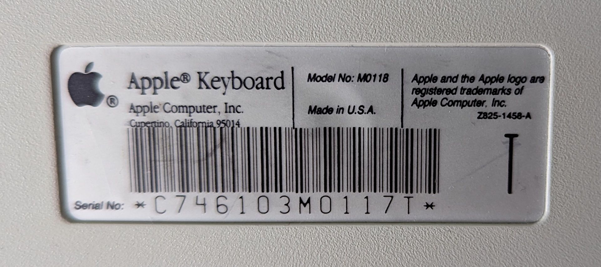 Alps SKCL/SKCM - Apple Standard Keyboard