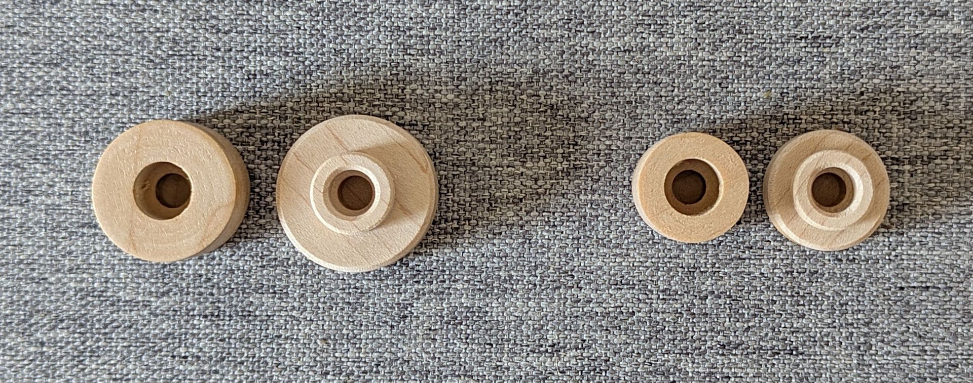 Zensai 65 by shoonie: knobs comparison, bottom
