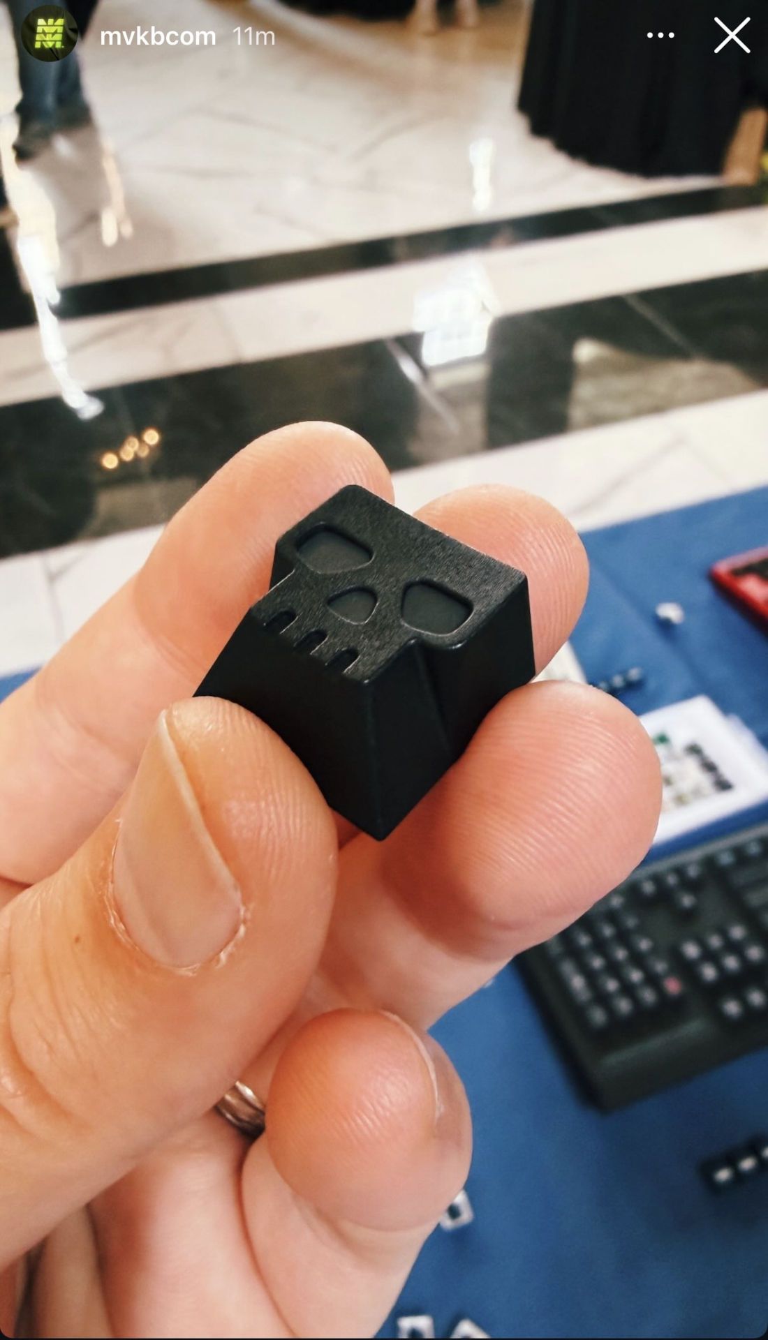 Mictlán R2 by vheissu - Skull keycap