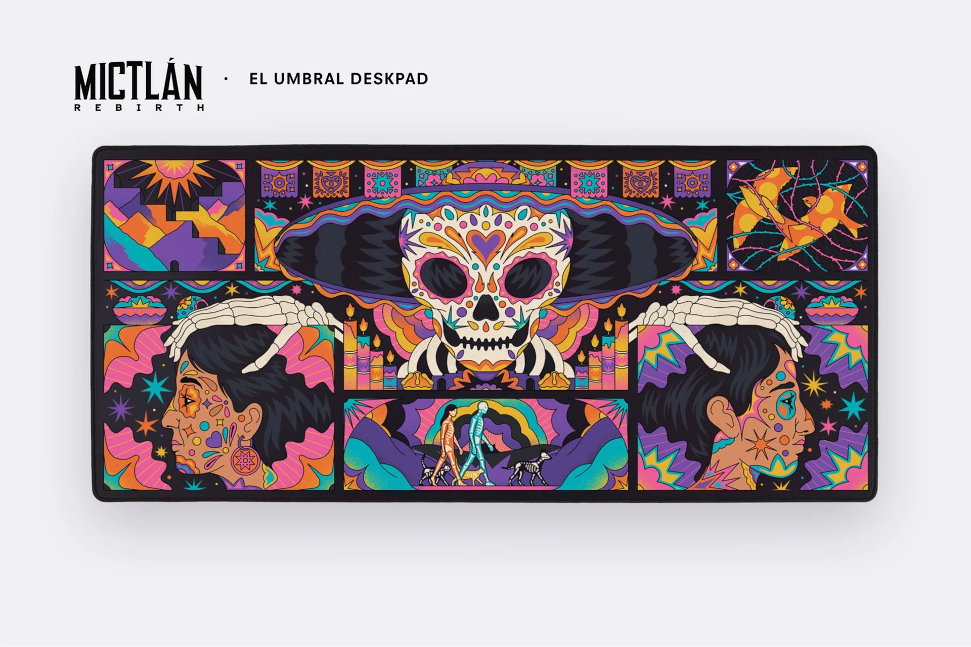 GMK Mictlán - El Umbral Deskmat