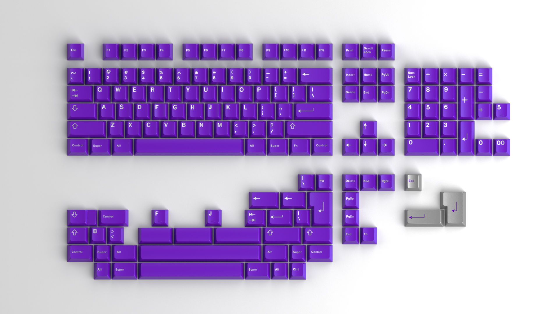 GMK CYL Purple